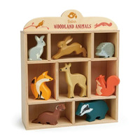 Wooden Woodland Animals - Set of 8