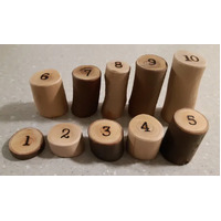Natural Counting Blocks 1-10