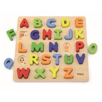 Viga Block Alphabet Uppercase Letter Puzzle