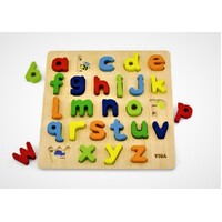 Viga Block Alphabet Lowercase Letter Puzzle