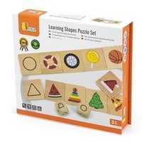 Viga Learning Shapes Puzzle Set