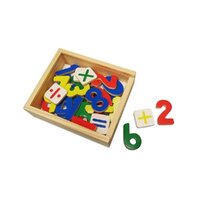 Viga Magnetic Wooden Numbers - 37 Pieces