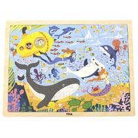 Wooden Sea Life Puzzle - 48 Pieces