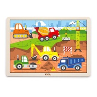 Construction Vehicle Puzzle - 24 piece