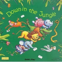 Down in the Jungle Board Book