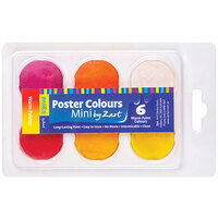 Poster Colours By Zart Mini Warm Palette